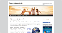 Desktop Screenshot of financijska-sloboda.com